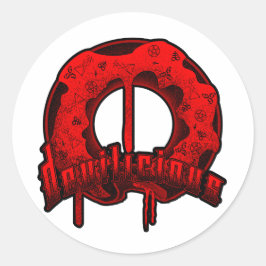 Adesivo Redondo Rosquinha Deviliciosa