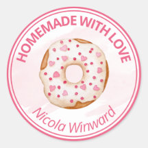 Rosquinha Glacê Aguarela Pequena Empresa Caseira