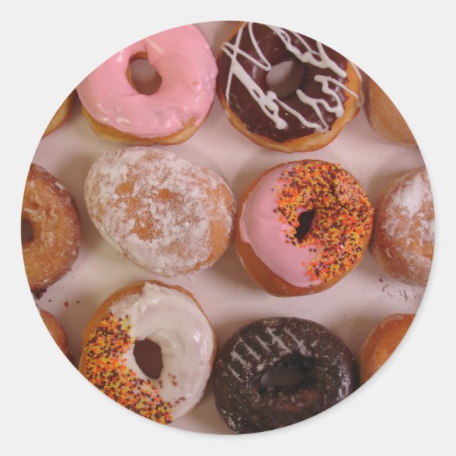 ADESIVO REDONDO ROSQUINHAS! (Frente)