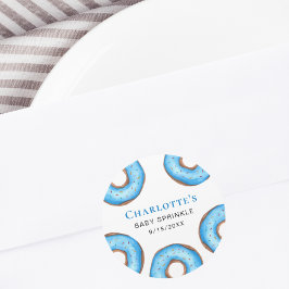 Adesivo Redondo Rosquinhas Azuis, Praspersor