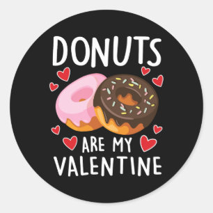 Adesivo Redondo Rosquinhas São Minhas Namorados Meninas Meninas Me
