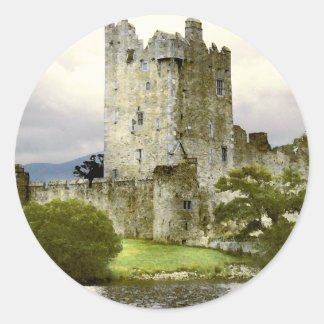 Adesivo Redondo Ross Castle Sticker