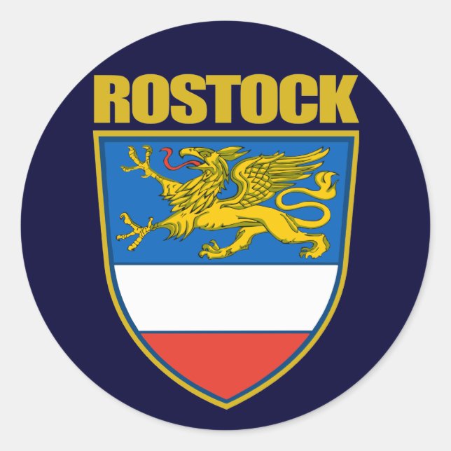 Adesivo Redondo Rostock (Frente)