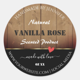 Adesivo Redondo Rotulagem de embalagem de produtos de grão de made