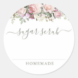 Adesivo Redondo Rótulo da bolsa de açúcar