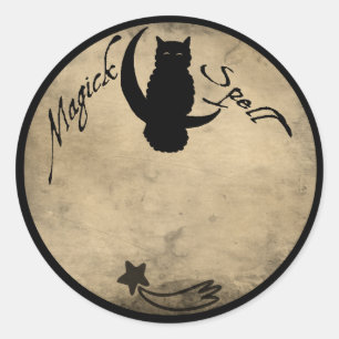 ADESIVO REDONDO RÓTULO DA ESCALA MAGICK