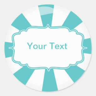 Adesivo Redondo Rótulo de Buffet de doce Lollipop Giant