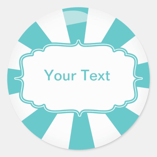 Adesivo Redondo Rótulo de Buffet de doce Lollipop Giant (Frente)