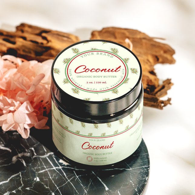 Adesivo Redondo Rótulo de Jar de Cosméticos de Circuitos Retroativ (Criador carregado)