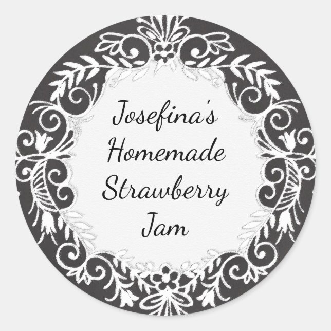 Adesivo Redondo Rótulo de Jato de Latência de Garrafa Impressa com (Frente)