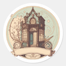 Rótulo de porta simples