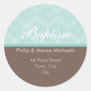 Adesivo Redondo RÓTULO DO ENDEREÇO: oh tão bonito 4