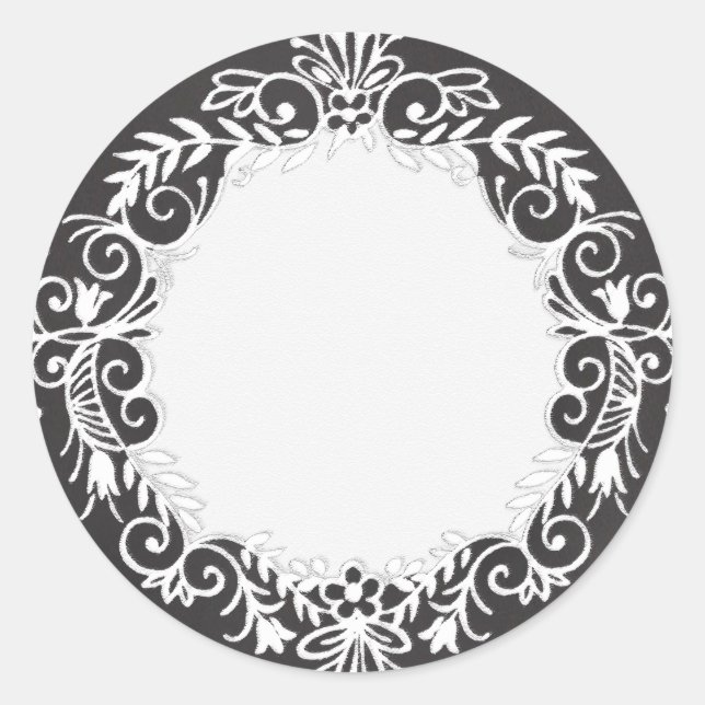 Adesivo Redondo Rótulo do frasco de latência do cartucho do vazio  (Frente)