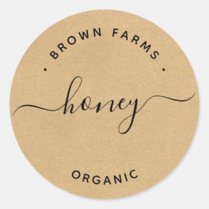 Adesivo Redondo Rótulo do produto