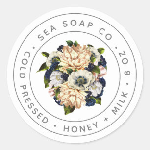 Adesivo Redondo Rótulo do produto