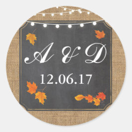 Adesivo Redondo Rótulo Elegante das Luzes de Queda Russa