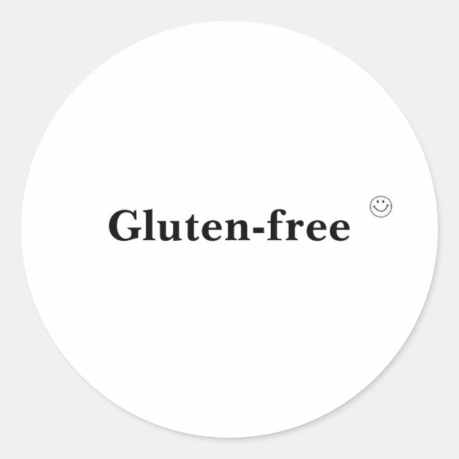 Adesivo Redondo rótulo GF (Frente)