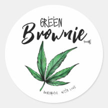 rótulo Green Brownie Edibles
