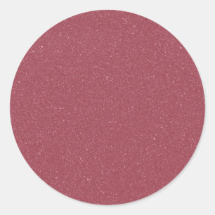 Adesivo Redondo Rótulo Redondo Glitter Rosa Dourado Personalizado