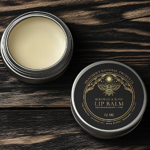 Adesivo Redondo Rótulo Tin De Cera De Beeswax De Witchy