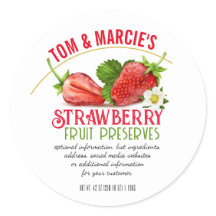 Rótulos de Produtos de Conservas de Frutas de Mora