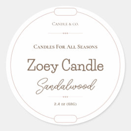 Adesivo Redondo Rótulos De Velas, Rótulos De Loção, Rótulos Mason