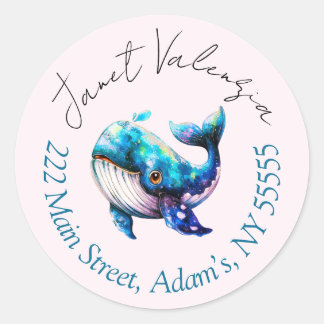 Adesivo Redondo Round address labels