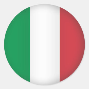 Adesivo Redondo Round Itália