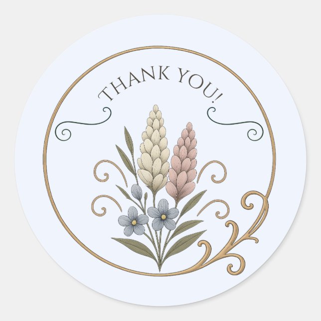 Adesivo Redondo round professionnal labels sophisticated (Frente)