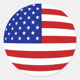 ADESIVO REDONDO ROUND US FLAG