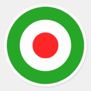 Adesivo Redondo Roundel da Força Aérea do Irã