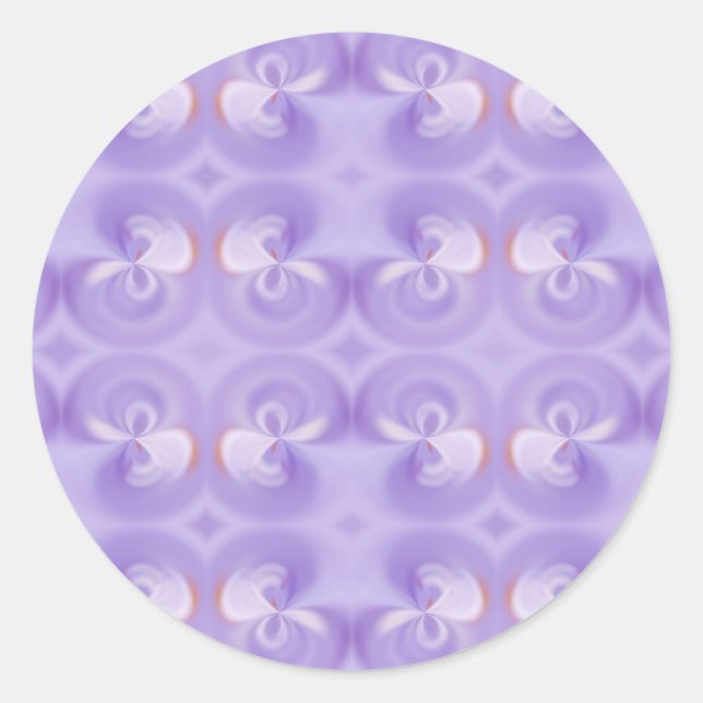 Adesivo Redondo Roxo (Frente)