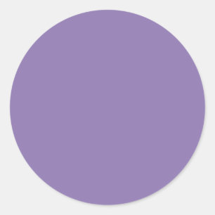 Adesivo Redondo Roxo Escuro Lavanda
