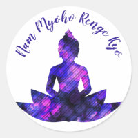 Roxo Espiritual Lotus Yoga Nam Myoho Renge Kyo