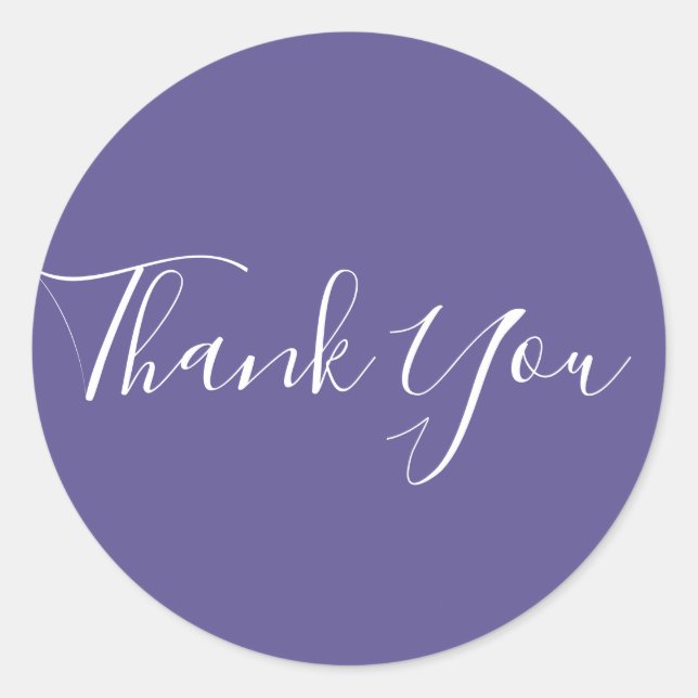 Adesivo Redondo Roxo Ultra Violeta 2018 Cor Chic Glam Favorito (Frente)