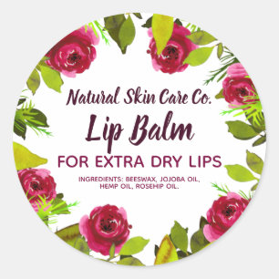 Adesivo Redondo Roxos E Rótulos De Pálpebras