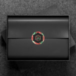 Adesivo Redondo RPG Dice | XMAS Fantasy Retro Tabletop PnP Gamer<br><div class="desc">"Está começando a parecer muito com Critmas!" Isso significa que é JOGO LIGADO! com o TEMA XMAS GAMER GEEK! Design de RPG Novidade perfeito para qualquer caneta/lápis e papel de fantasia de mesa da antiga escola (PnP) com um poliedral de 20 faces com um rolo natural de 20 crit para...</div>