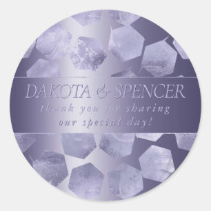 Adesivo Redondo RPG Luxe   Tabletop Gamer De Fantasia Roxa