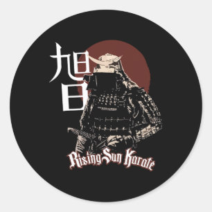 Adesivo Redondo Rska Samurai