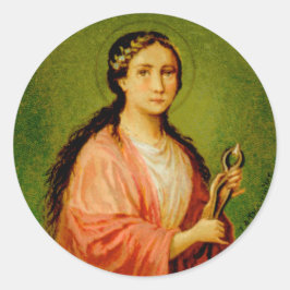 Adesivo Redondo Rua. Apolônia (BLA 001)