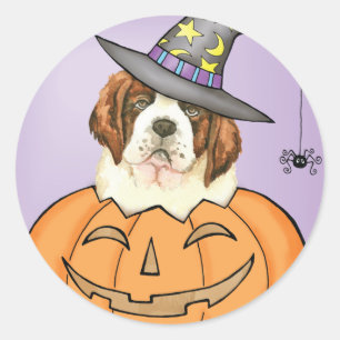 Adesivo Redondo Rua Bernard Halloween
