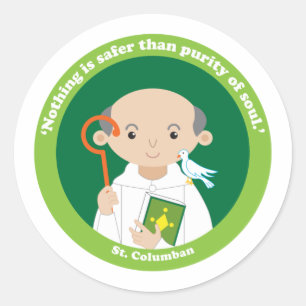 Adesivo Redondo Rua Columban