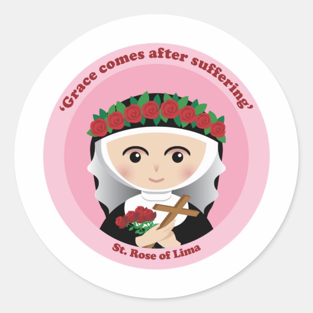 Adesivo Redondo Rua de Lima (Frente)