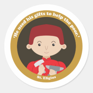 Adesivo Redondo Rua. Elegius