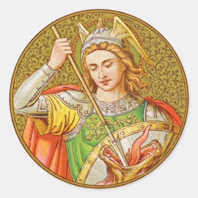 Adesivo Redondo Rua. George (SNV 13) (Frente)