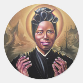 Adesivo Redondo Rua Josephine Bakhita Sticker