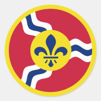 Adesivo Redondo Rua Louis Aero Force