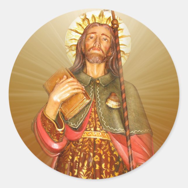 Adesivo Redondo Rua.Rocco - Ruas. Roch - San Rocco Rays Stickers (Frente)