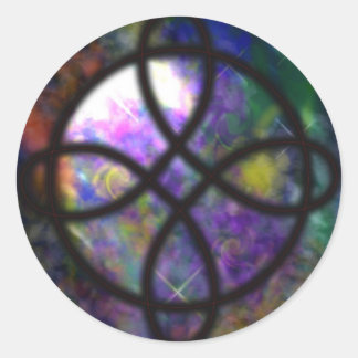 Adesivo Redondo RuneArt por Atena Komar Protection