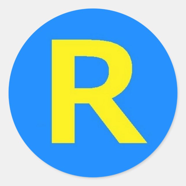 Adesivo Redondo Running Man Sticker (Frente)